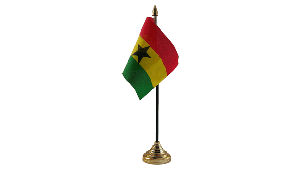 Ghana Table Flags